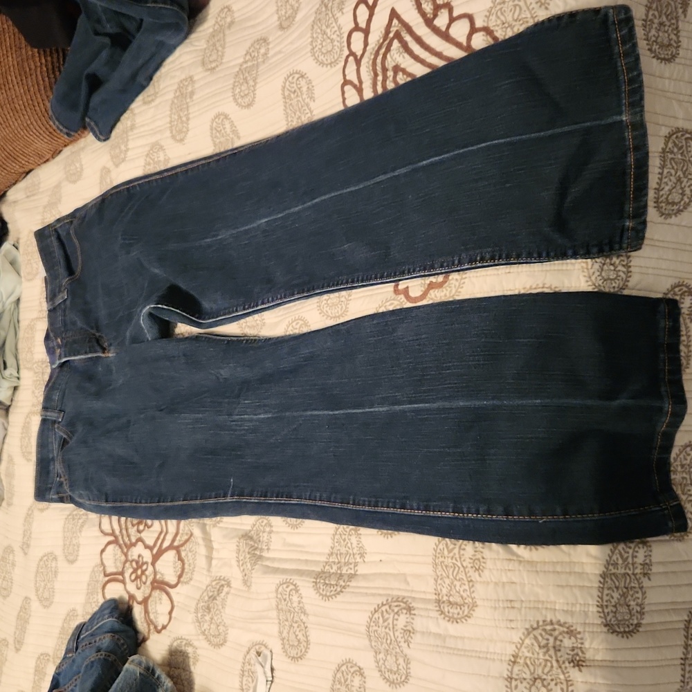 Wide leg jeans